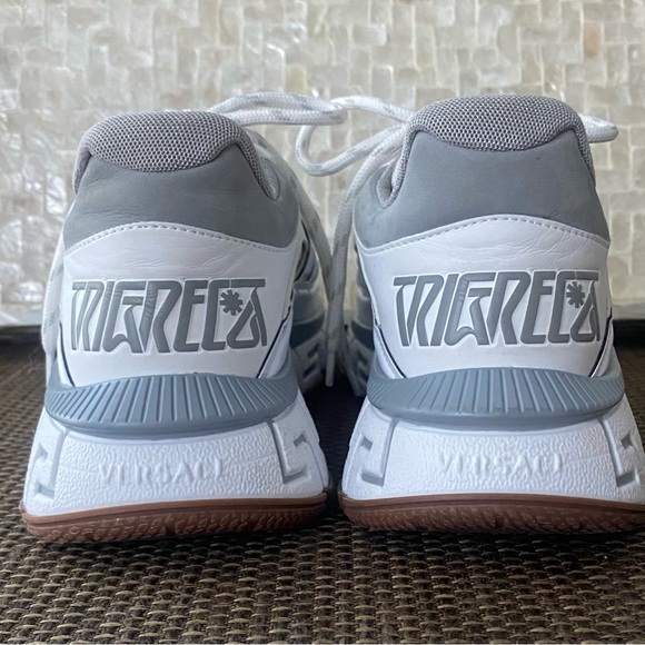 Versace designer women’s sneakers 38.5 orig 41150. From Saks - Picture 8 of 12